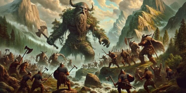 Giants vs Vikings-An Epic Battle Through Time